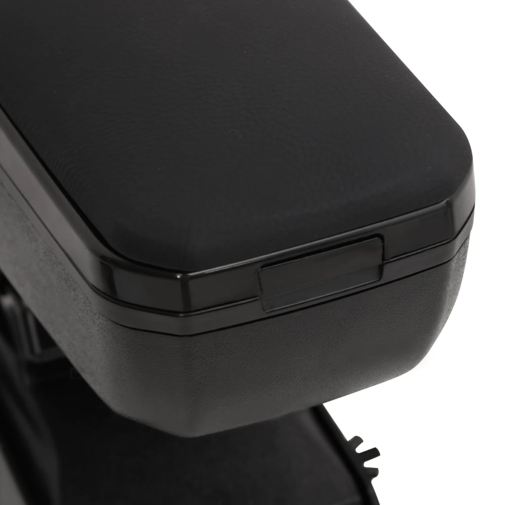 Bracciolo per Auto Universale Nero 14x30x(32-48,5) cm in ABS - homemem39