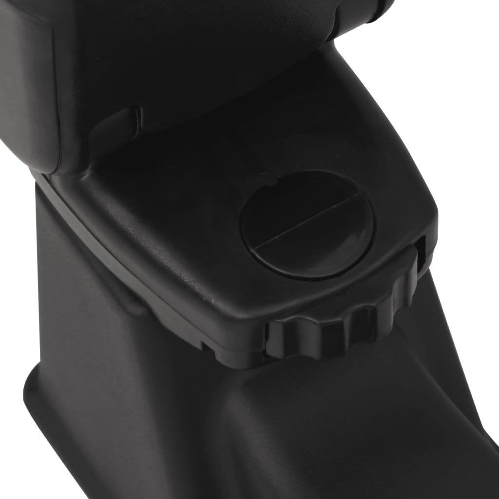 Bracciolo per Auto Nero 12x29x(32-46) cm in ABS - homemem39