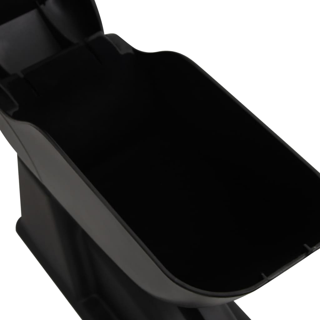 Bracciolo per Auto Nero 12x29x(32-46) cm in ABS - homemem39