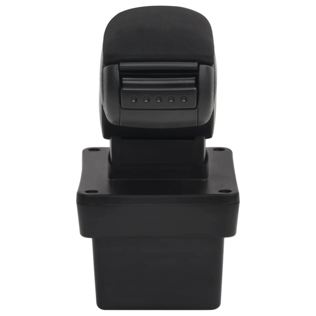 Bracciolo per Auto Nero 17x40x(31-49) cm in ABS - homemem39