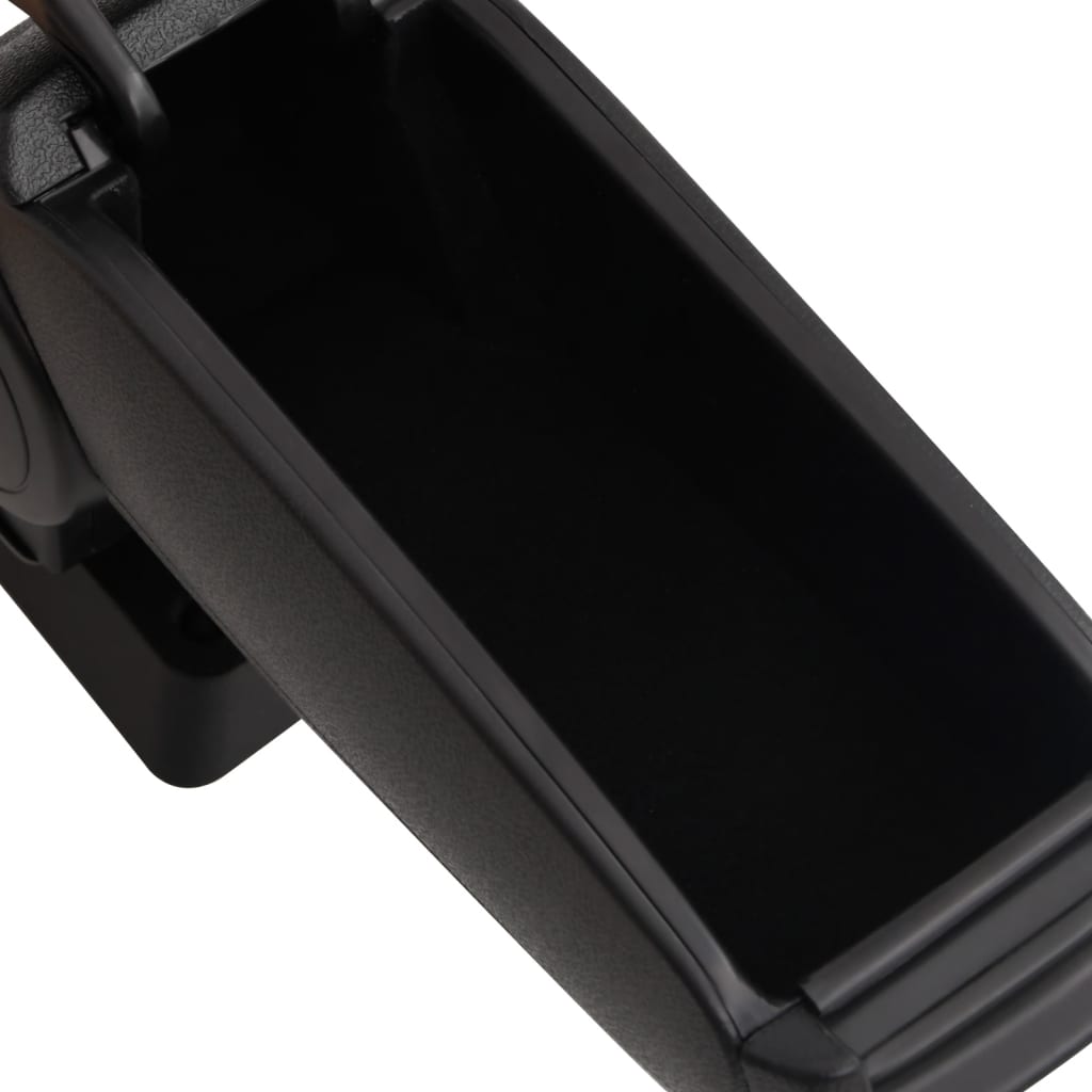 Bracciolo per Auto Nero 12x33x(24-42) cm in ABS - homemem39