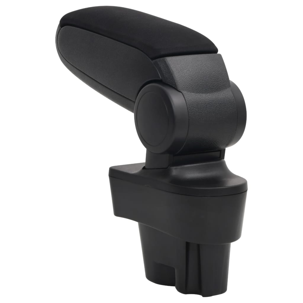 Bracciolo per Auto Nero 12x36x(33,5-48) cm in ABS - homemem39