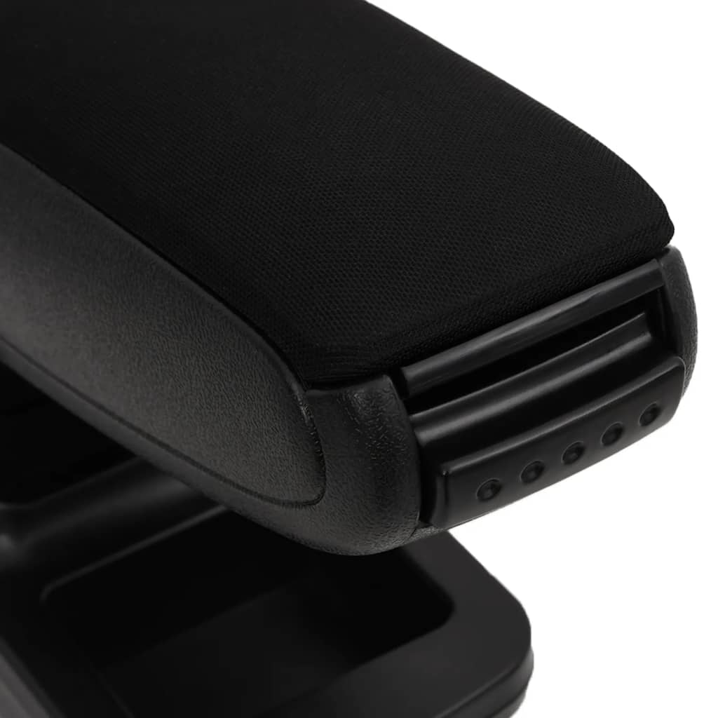 Bracciolo per Auto Nero 14x33x(30-45,5) cm in ABS - homemem39
