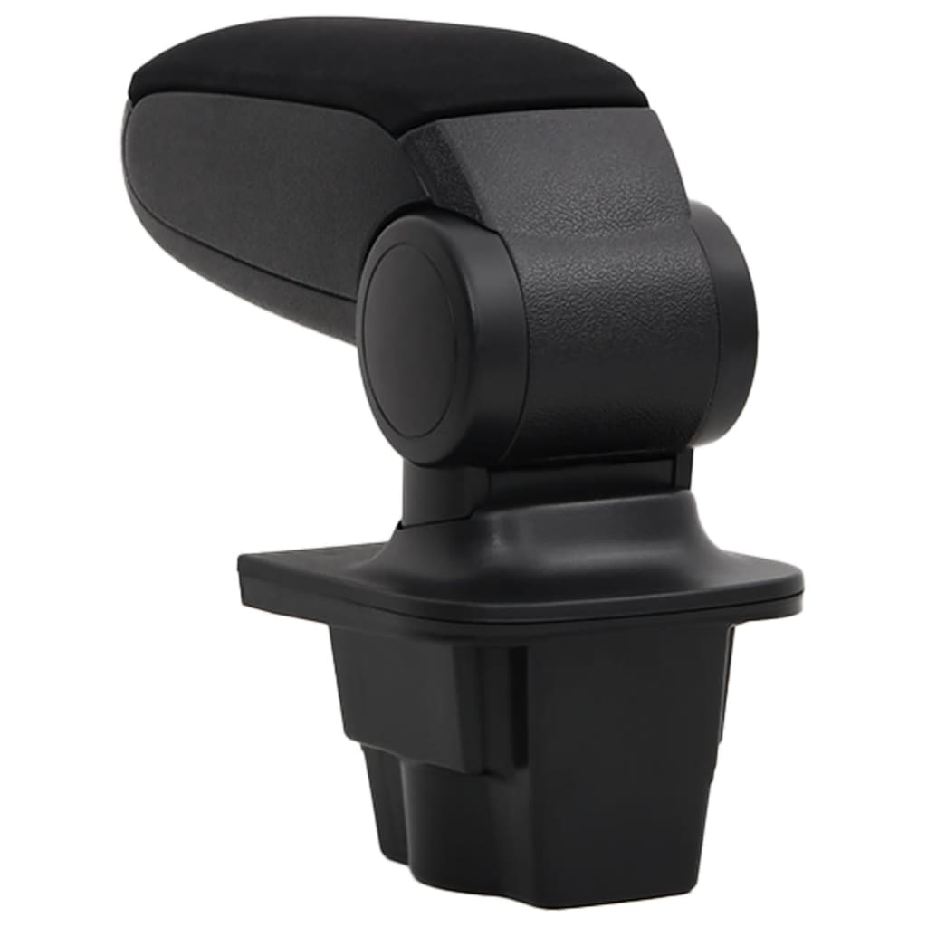 Bracciolo per Auto Nero 16x32x(35-50,5) cm in ABS - homemem39
