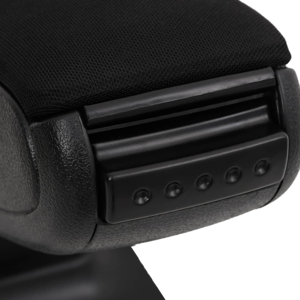 Bracciolo per Auto Nero 16x32x(35-50,5) cm in ABS - homemem39