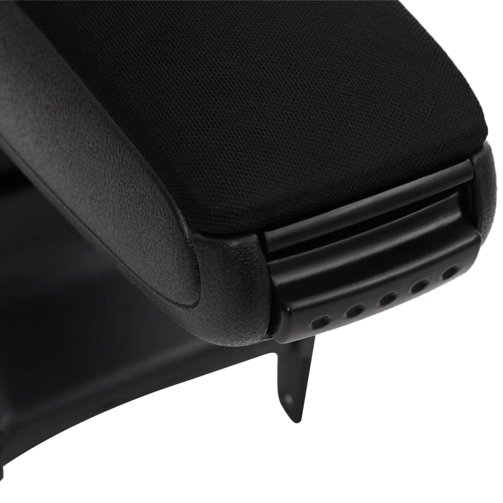 Bracciolo per Auto Nero 15x35x(30-47) cm in ABS - homemem39