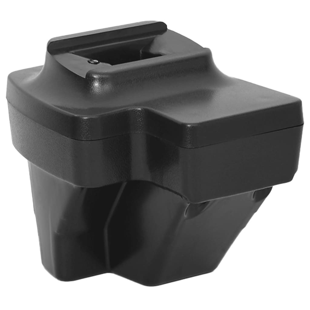 Bracciolo per Auto Nero 15x35x(33-49,5) cm in ABS - homemem39