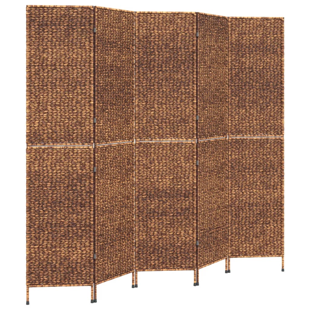 Divisorio Ambienti 5Pannelli Marrone 205x180cm Giacinto d'Acqua - homemem39