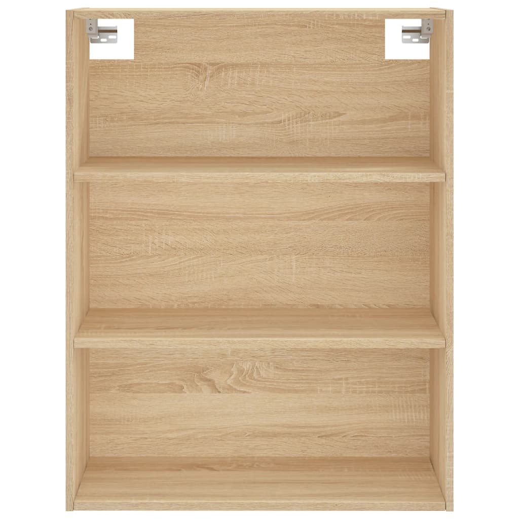 Credenza Rovere Sonoma 69,5x34x180 cm in Legno Multistrato