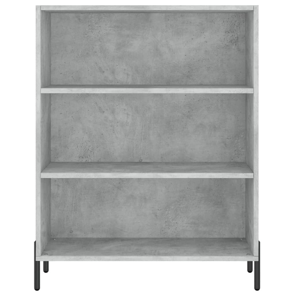Credenza Grigio Sonoma 69,5x32,5x180 cm Legno Multistrato