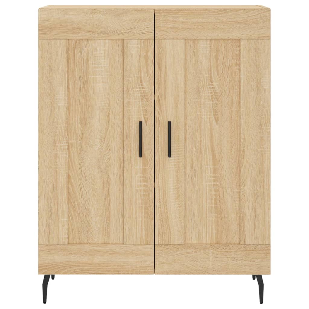Credenza Rovere Sonoma 69,5x34x180 cm in Legno Multistrato