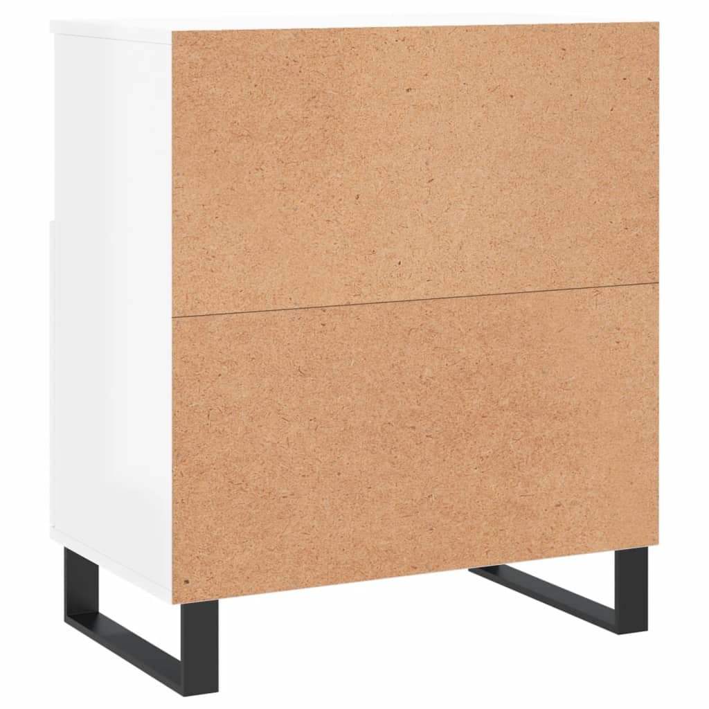 Credenze 3 pz Bianco Lucido in Legno Multistrato - homemem39