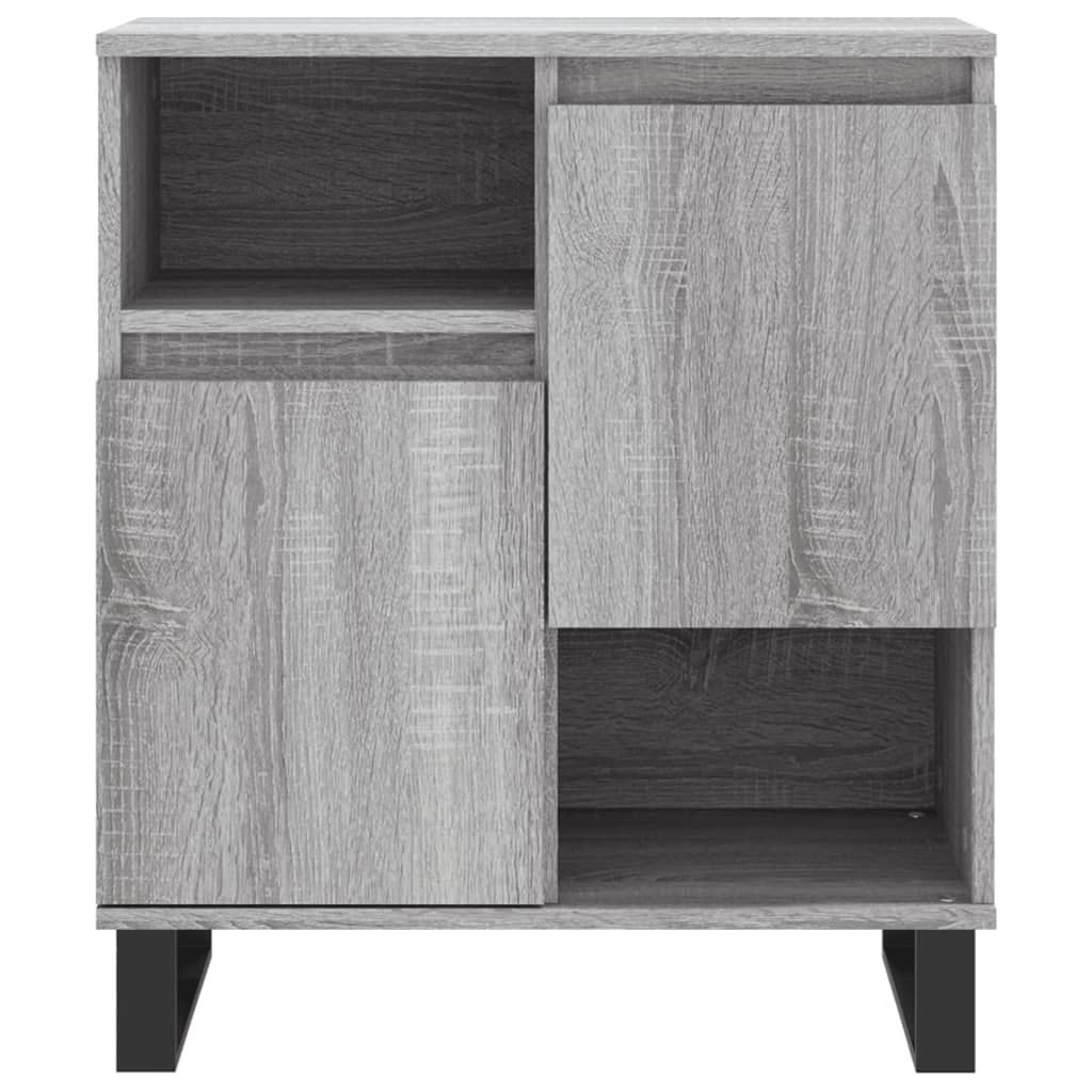 Credenze 3 pz Grigio Sonoma in Legno Multistrato - homemem39
