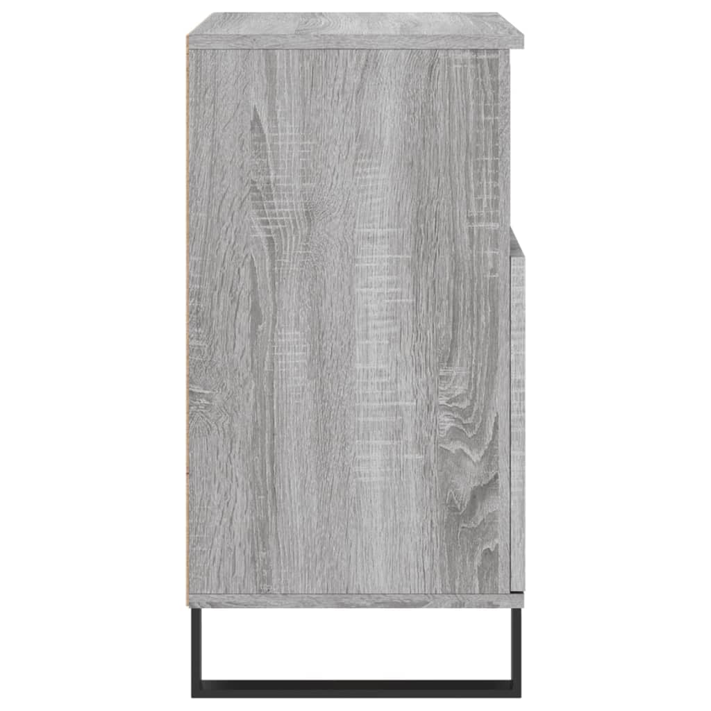Credenze 3 pz Grigio Sonoma in Legno Multistrato - homemem39