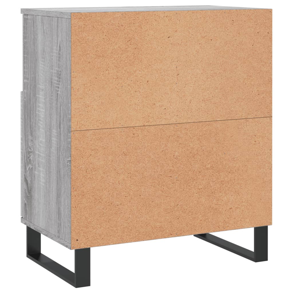 Credenze 3 pz Grigio Sonoma in Legno Multistrato - homemem39