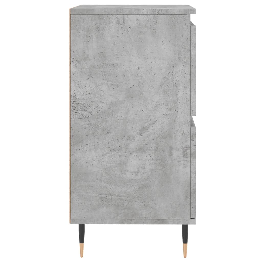 Credenze 3 pz Grigio Cemento in Legno Multistrato - homemem39