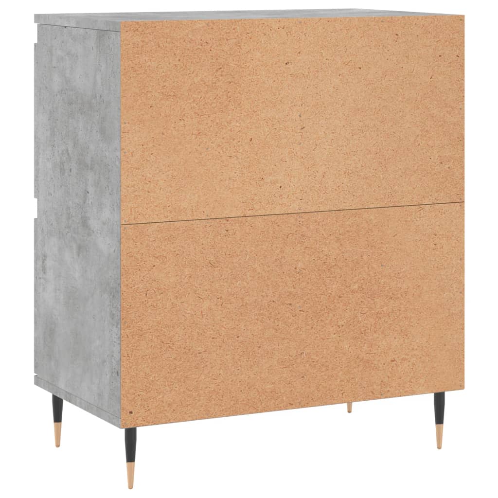 Credenze 3 pz Grigio Cemento in Legno Multistrato - homemem39