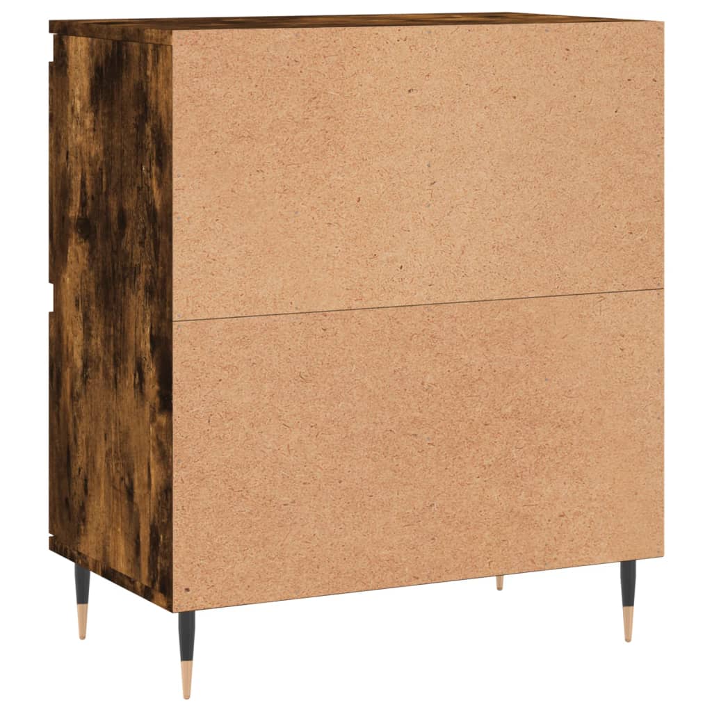 Credenze 3 pz Rovere Fumo in Legno Multistrato - homemem39