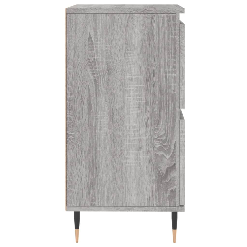 Credenze 3 pz Grigio Sonoma in Legno Multistrato - homemem39