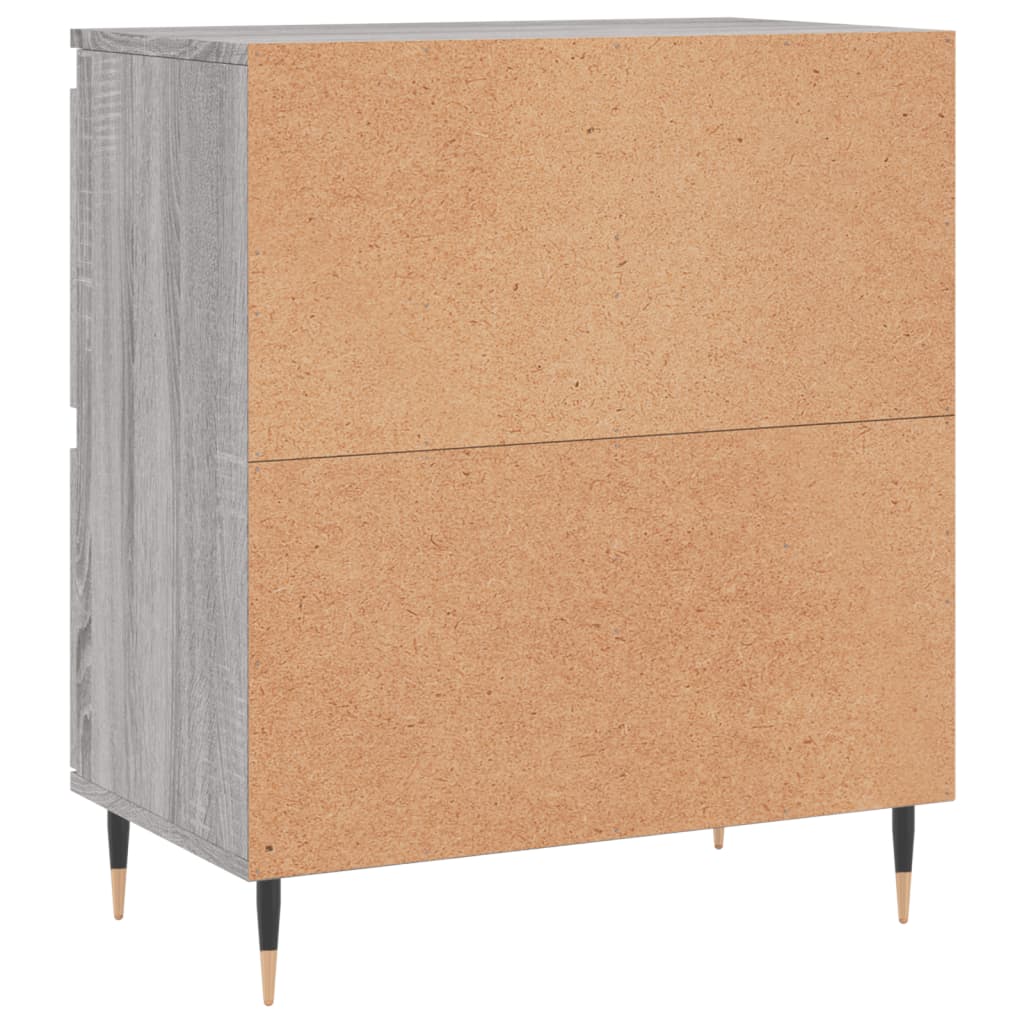 Credenze 3 pz Grigio Sonoma in Legno Multistrato - homemem39