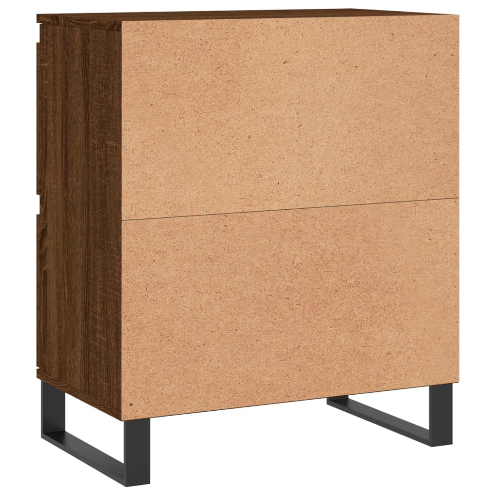 Credenze 3 pz Rovere Marrone in Legno Multistrato - homemem39