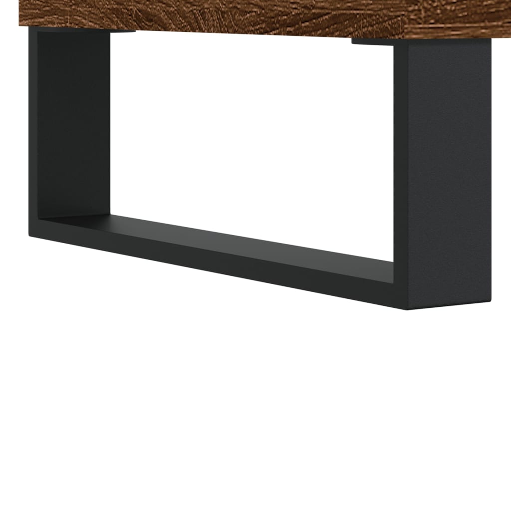 Credenze 3 pz Rovere Marrone in Legno Multistrato - homemem39