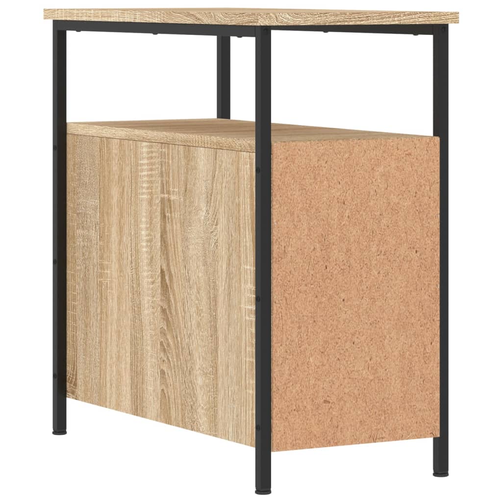 Comodino Rovere Sonoma 30x60x60 cm in Legno Multistrato