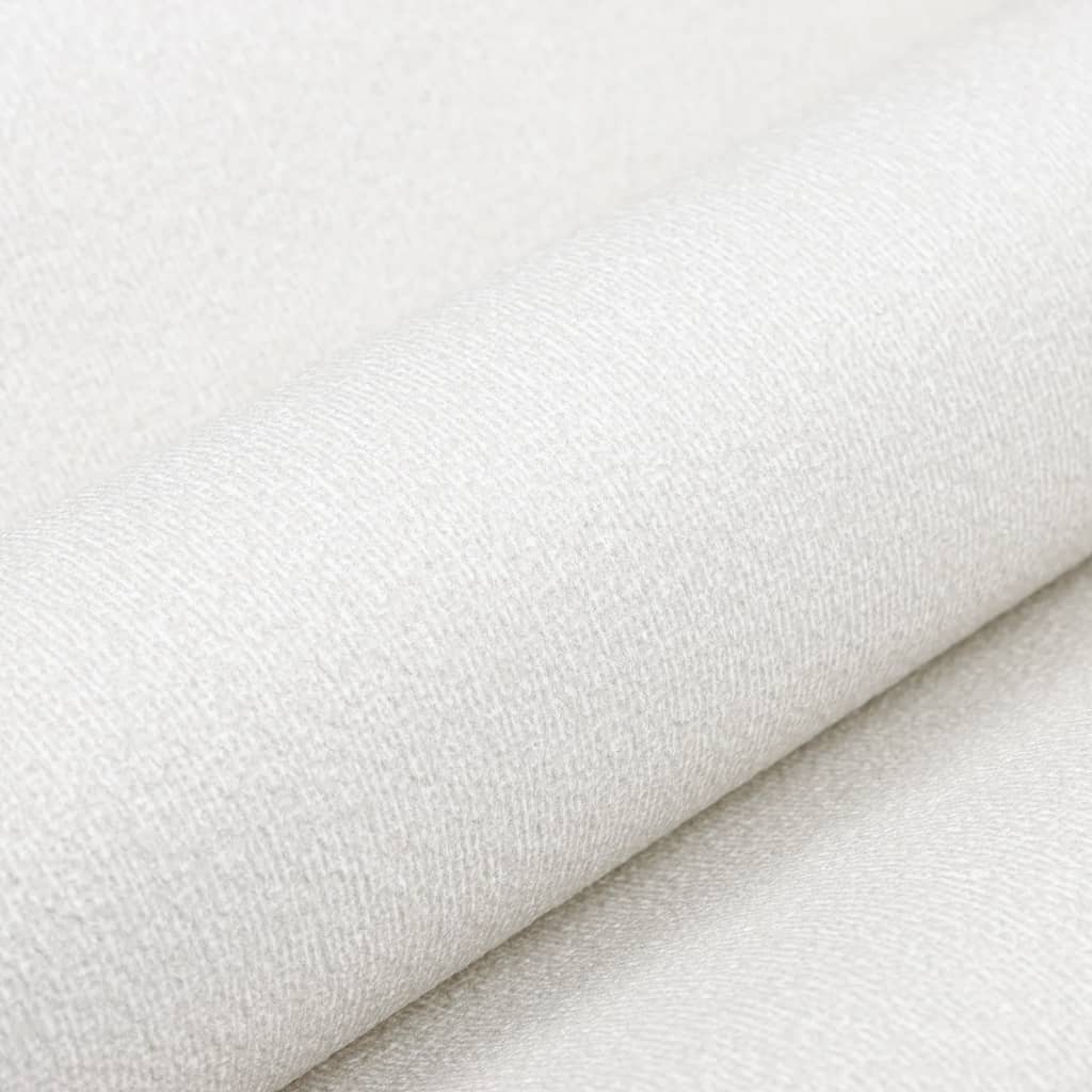 Carta da Parati 3D Bianco Solido 10x0,53m Non Tessuto - homemem39