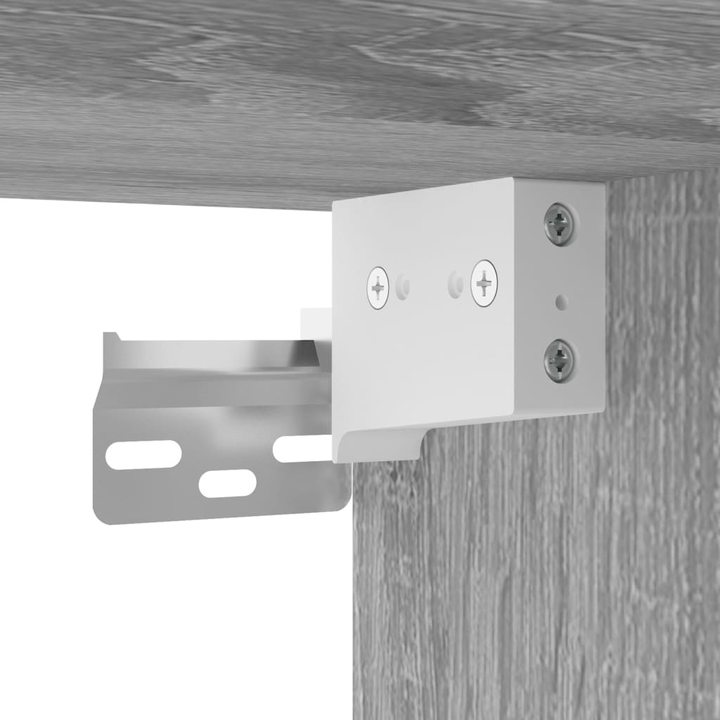 Mobile a Parete Grigio Sonoma 69,5x34x90 cm | homemem39