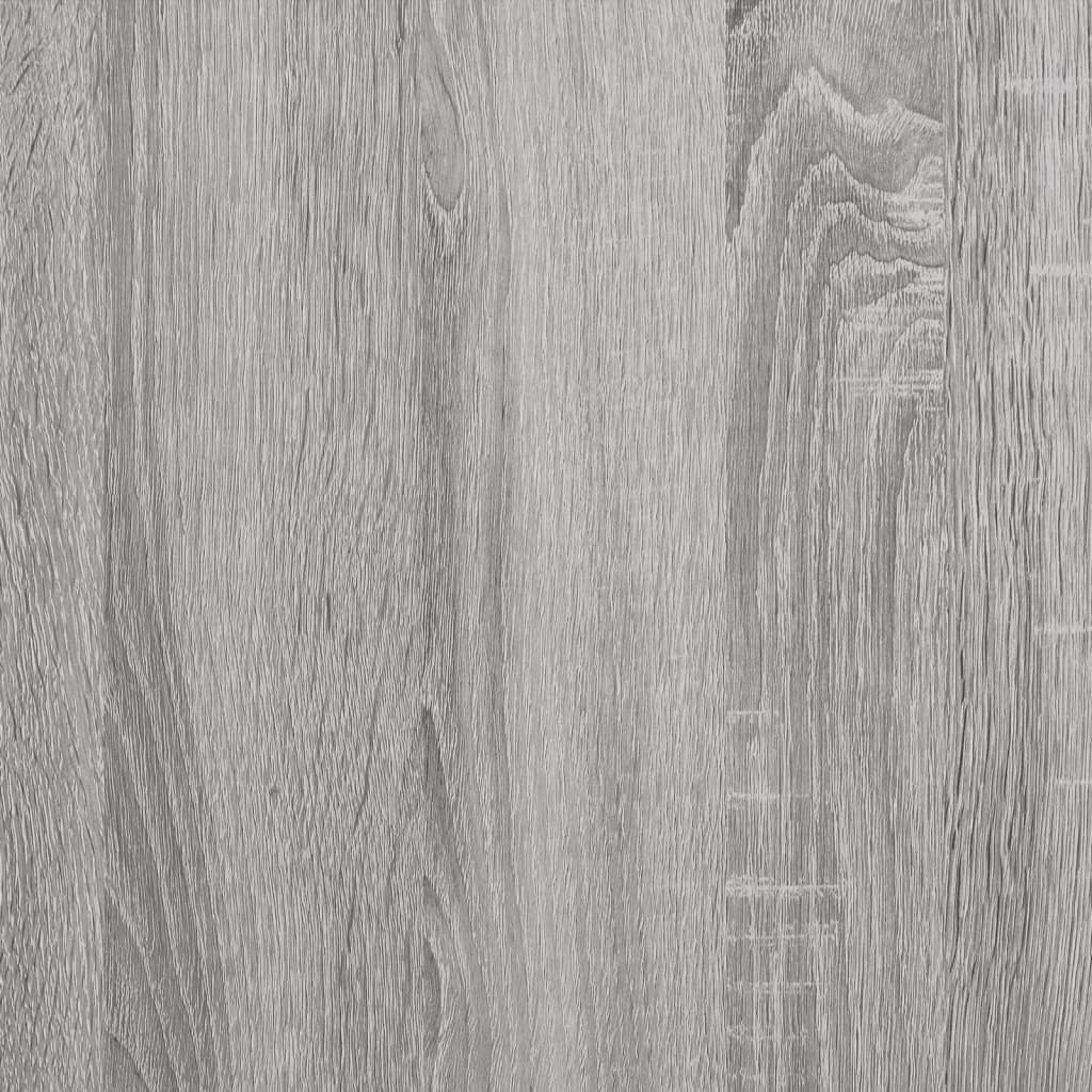 Armadietto a Muro Grigio Sonoma 60x31x70cm in Legno Multistrato | homemem39