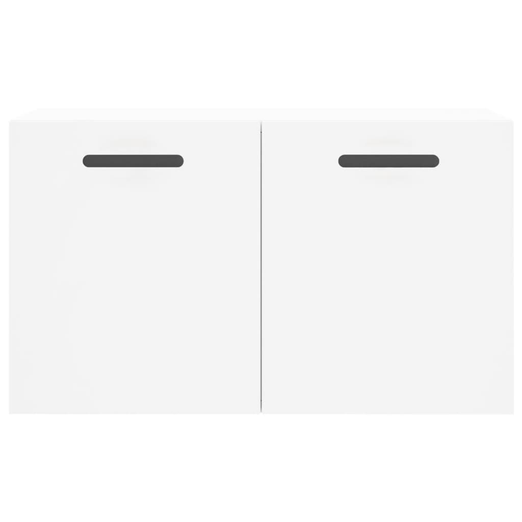 Mobile a Parete Bianco 60x36,5x35 cm in Legno Multistrato - homemem39
