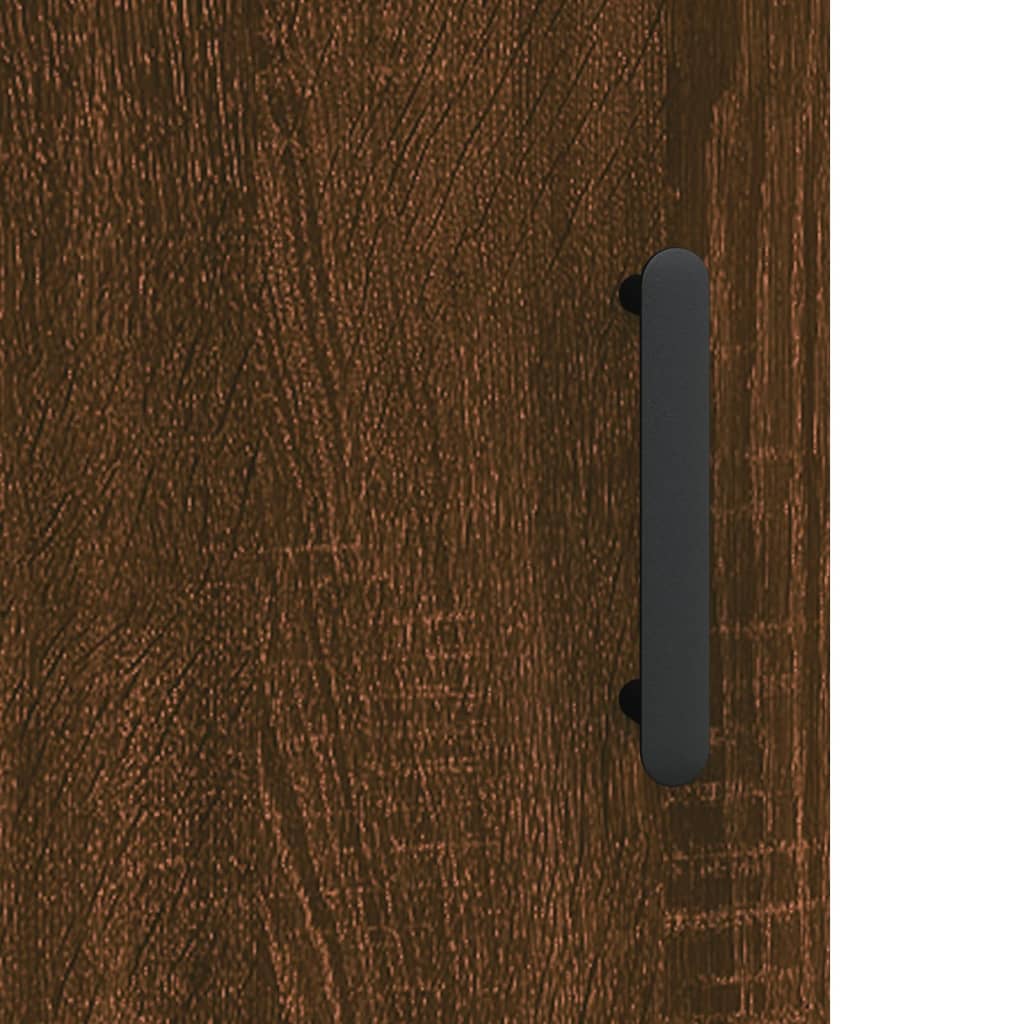 Mobile a Parete Rovere Marrone 69,5x34x90 cm Legno Multistrato | homemem39