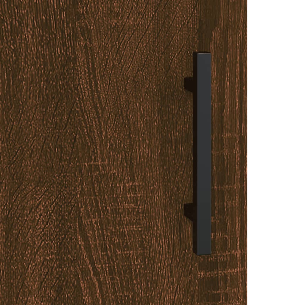 Mobile a Parete Rovere Marrone 69,5x34x90 cm Legno Multistrato | homemem39