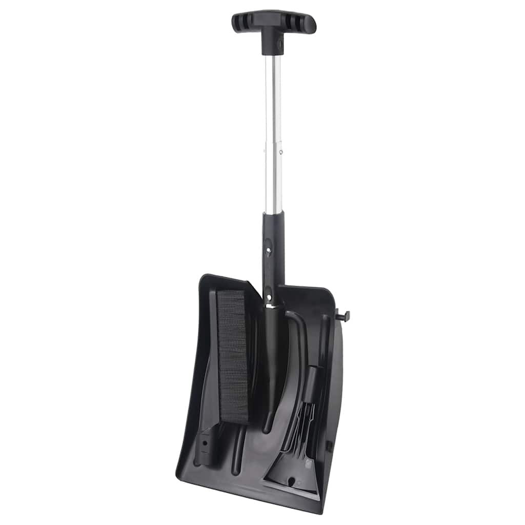 Kit Pala da Neve 3 in 1 Nero in Alluminio - homemem39