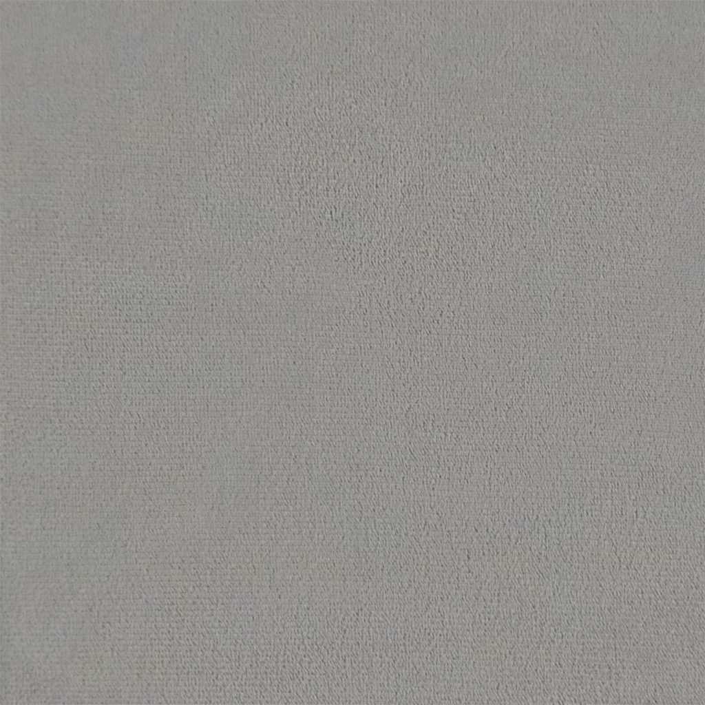 Divano Letto da Terra 2 in 1 Grigio Chiaro 122x204x55cm Velluto | homemem39