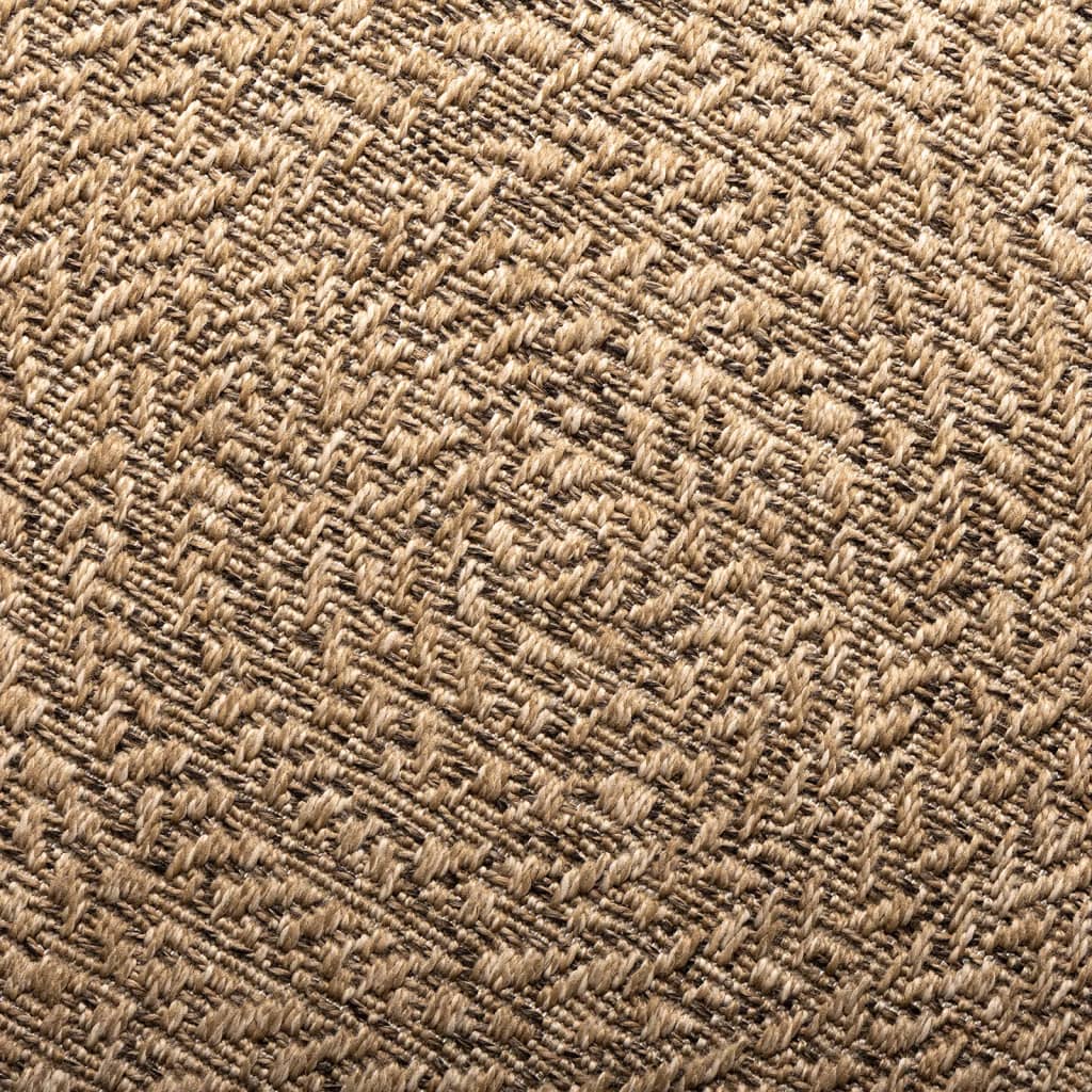 Tappeto ZIZUR 120 cm Aspetto Iuta per Interni ed Esterni - homemem39