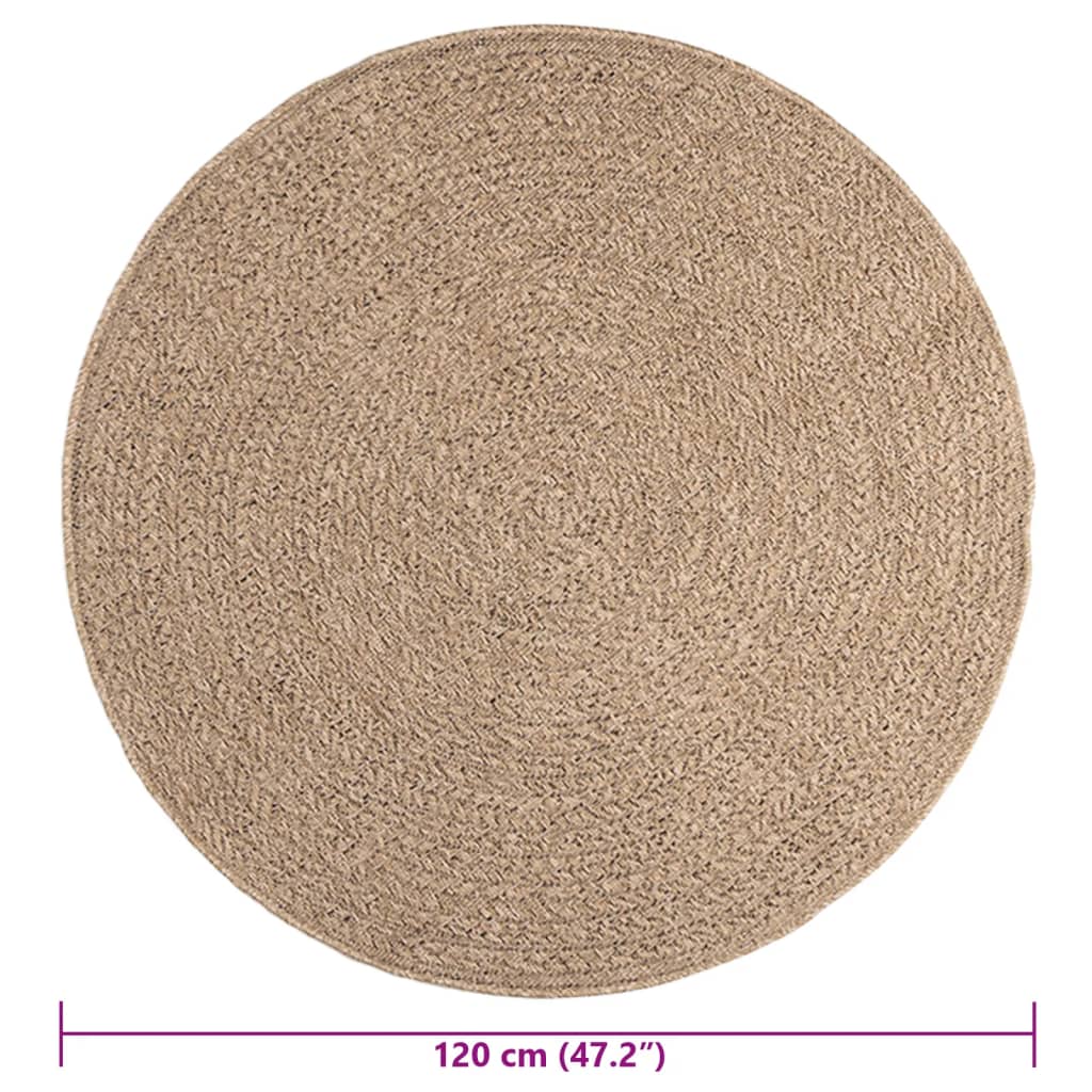 Tappeto ZIZUR 120 cm Aspetto Iuta per Interni ed Esterni - homemem39