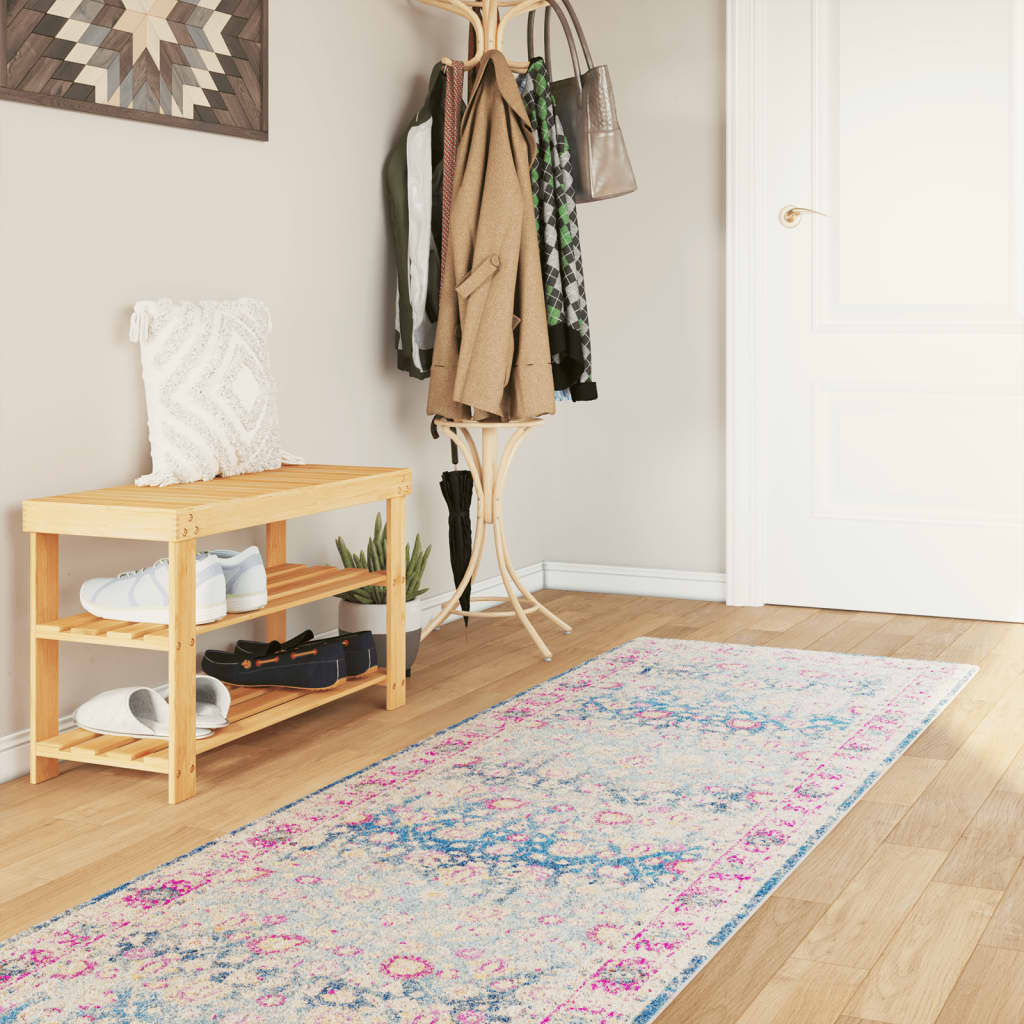 Tappeto Lavabile Multicolore 80x300 cm Antiscivolo - homemem39