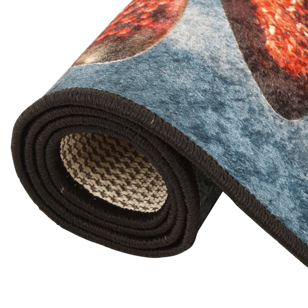 Tappeto da Cucina Multicolore 60x180 cm Lavabile Antiscivolo - homemem39