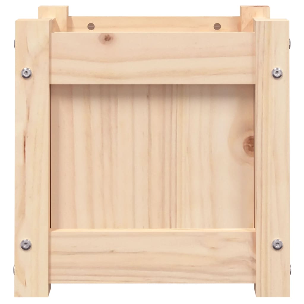 Fioriere da Giardino 2 pz in Legno Massello di Pino - homemem39