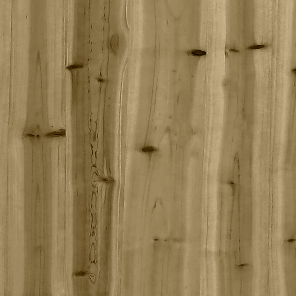 Fioriere da Giardino 2 pz in Legno di Pino Impregnato | homemem39