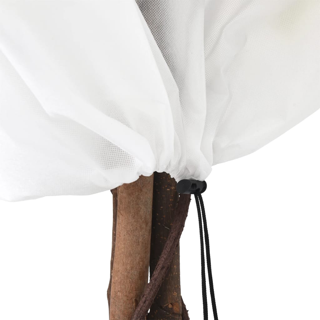 Coperture con Coulisse per Piante 8pz 70 g/m² 0,8x0,8 m - homemem39