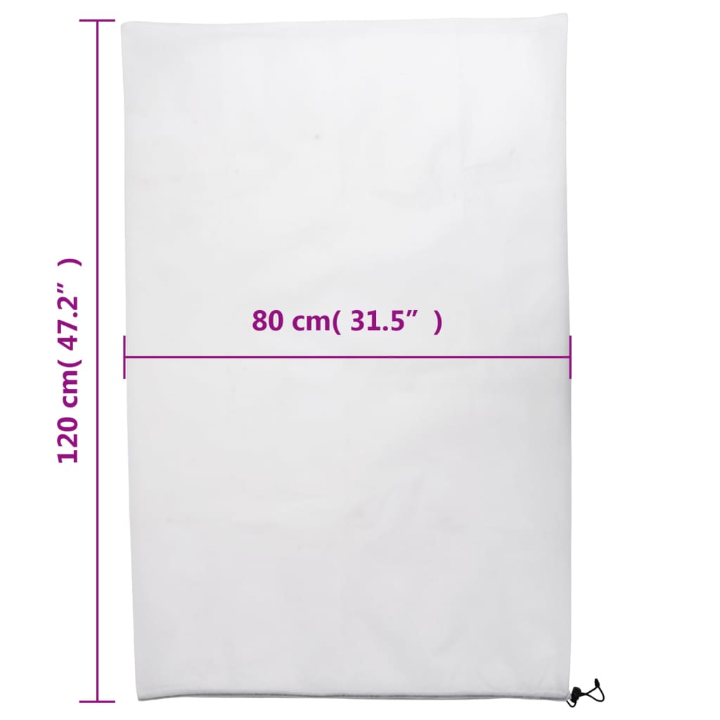 Coperture con Coulisse per Piante 12pz 70 g/m² 0,8x1,2 m - homemem39