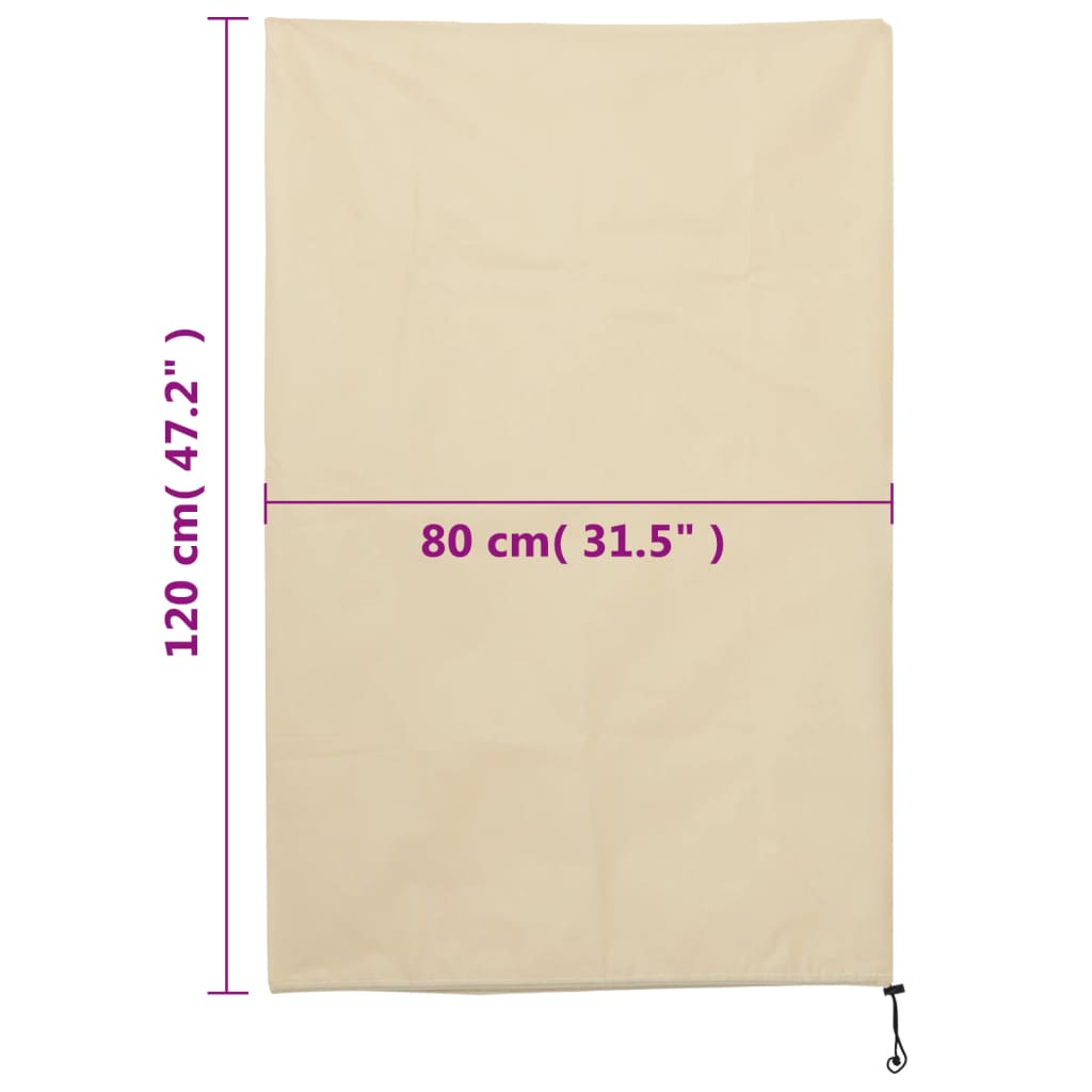 Coperture con Coulisse per Piante 12pz 70 g/m² 0,8x1,2 m - homemem39