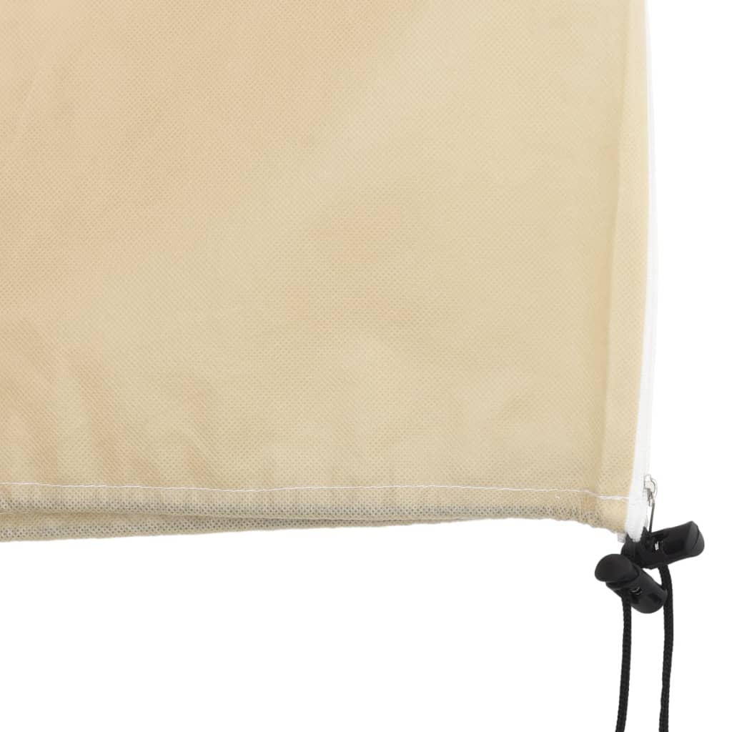 Coperture con Cerniera per Piante 4pz 70 g/m² 3,14x2,5 m - homemem39