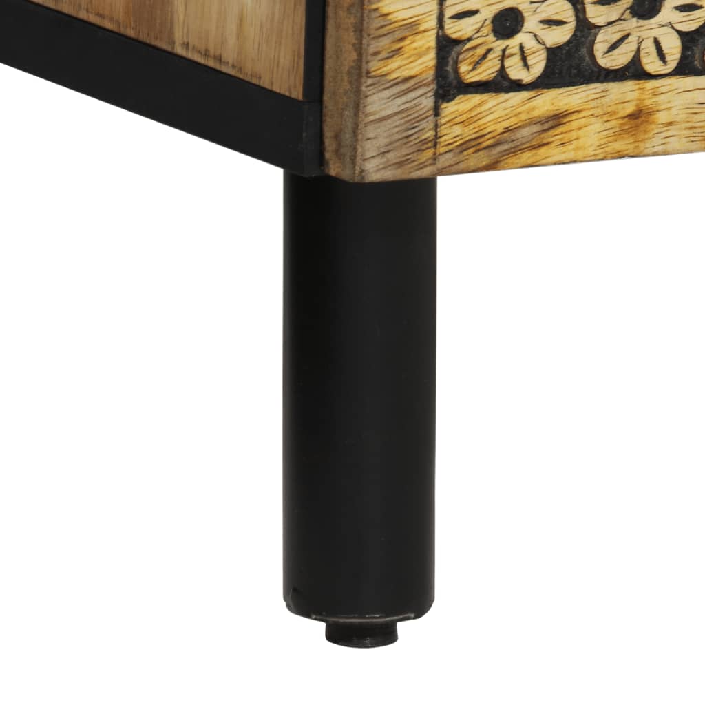 Credenza 60x33x110 cm in Legno Massello di Mango | homemem39