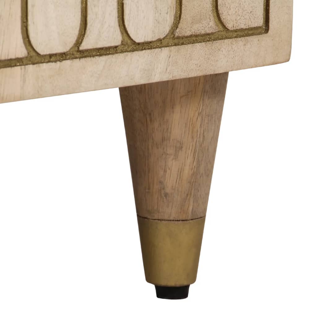 Mobile da Bagno 38x33x160 cm in Legno Massello di Mango | homemem39