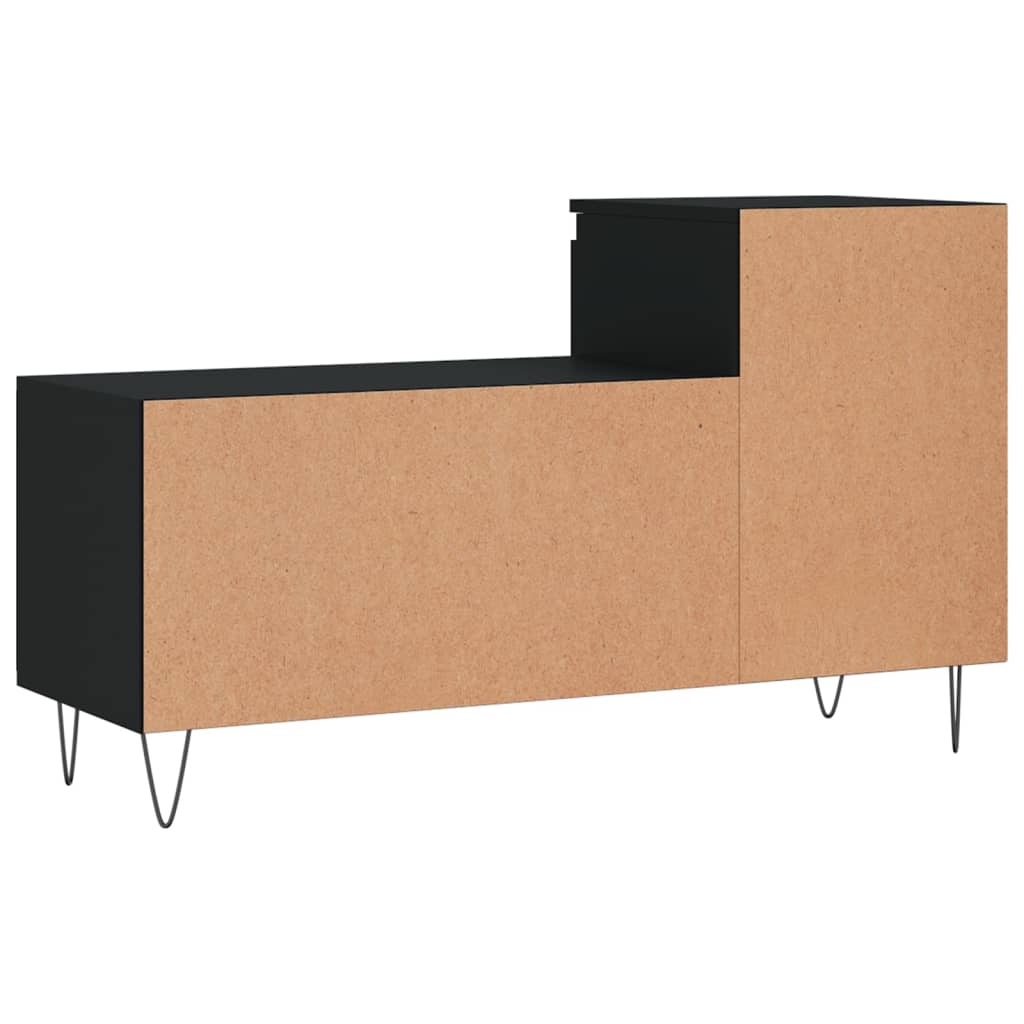 Scarpiera Nera 102x36x60 cm in Legno Multistrato - homemem39