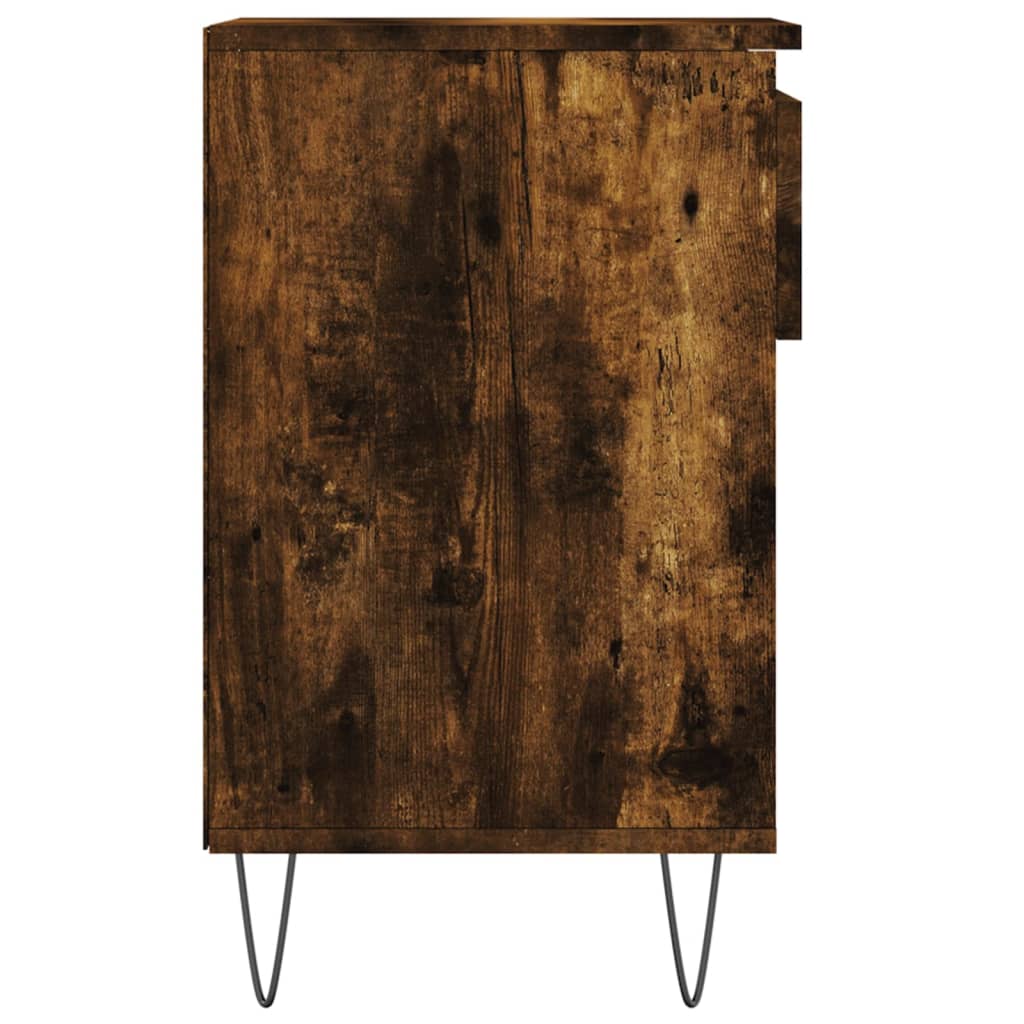 Scarpiera Rovere Fumo 102x36x60 cm in Legno Multistrato - homemem39
