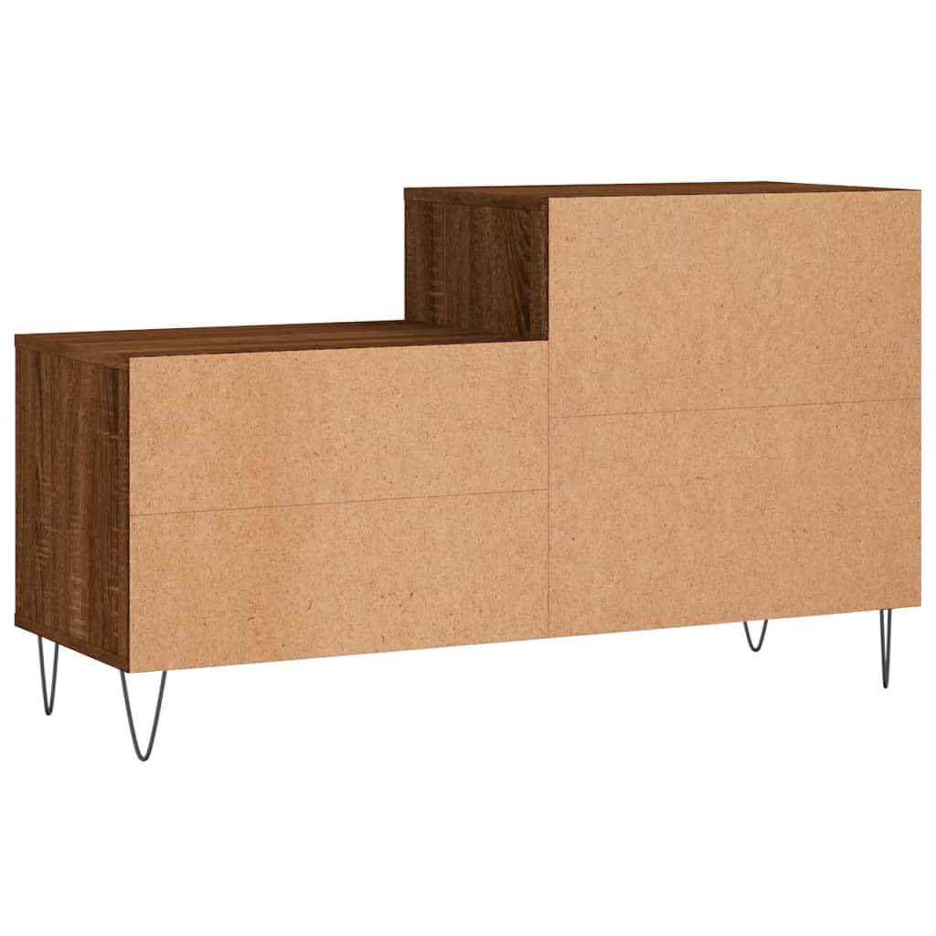Scarpiera Rovere Marrone 102x36x60 cm in Legno Multistrato - homemem39
